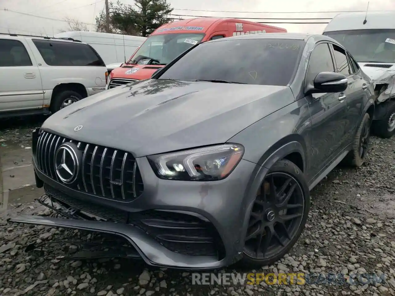 2 Photograph of a damaged car 4JGFD6BB3MA507552 MERCEDES-BENZ GLE-CLASS 2021