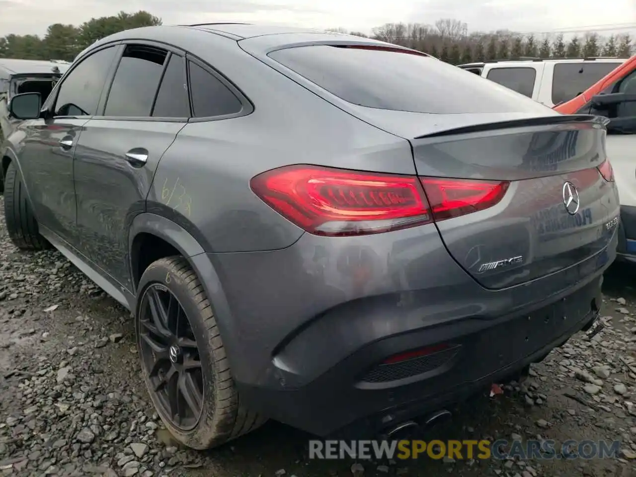 3 Photograph of a damaged car 4JGFD6BB3MA507552 MERCEDES-BENZ GLE-CLASS 2021