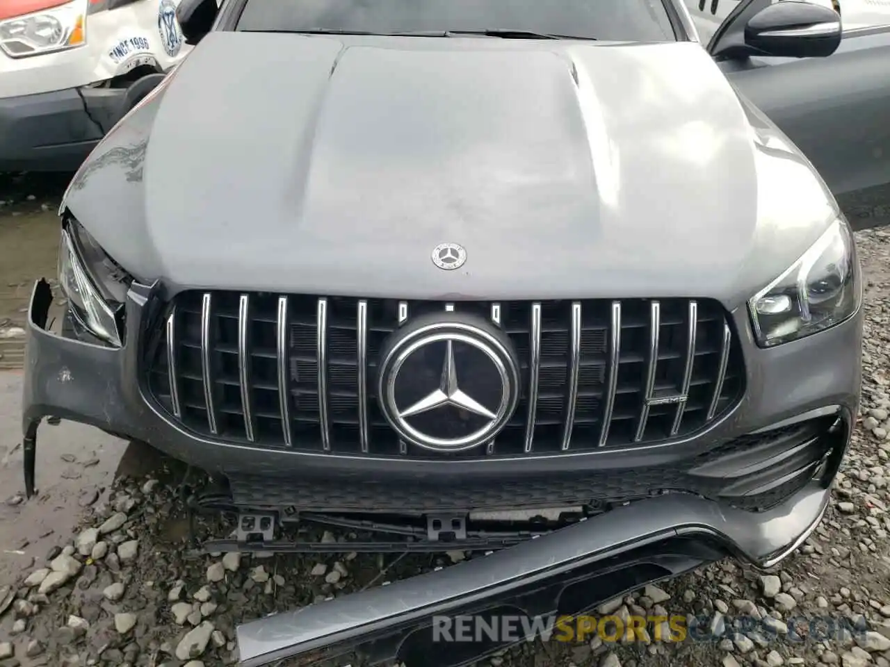 7 Photograph of a damaged car 4JGFD6BB3MA507552 MERCEDES-BENZ GLE-CLASS 2021