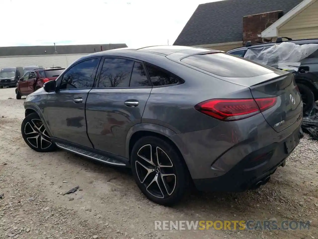 2 Photograph of a damaged car 4JGFD6BB4MA505969 MERCEDES-BENZ GLE-CLASS 2021