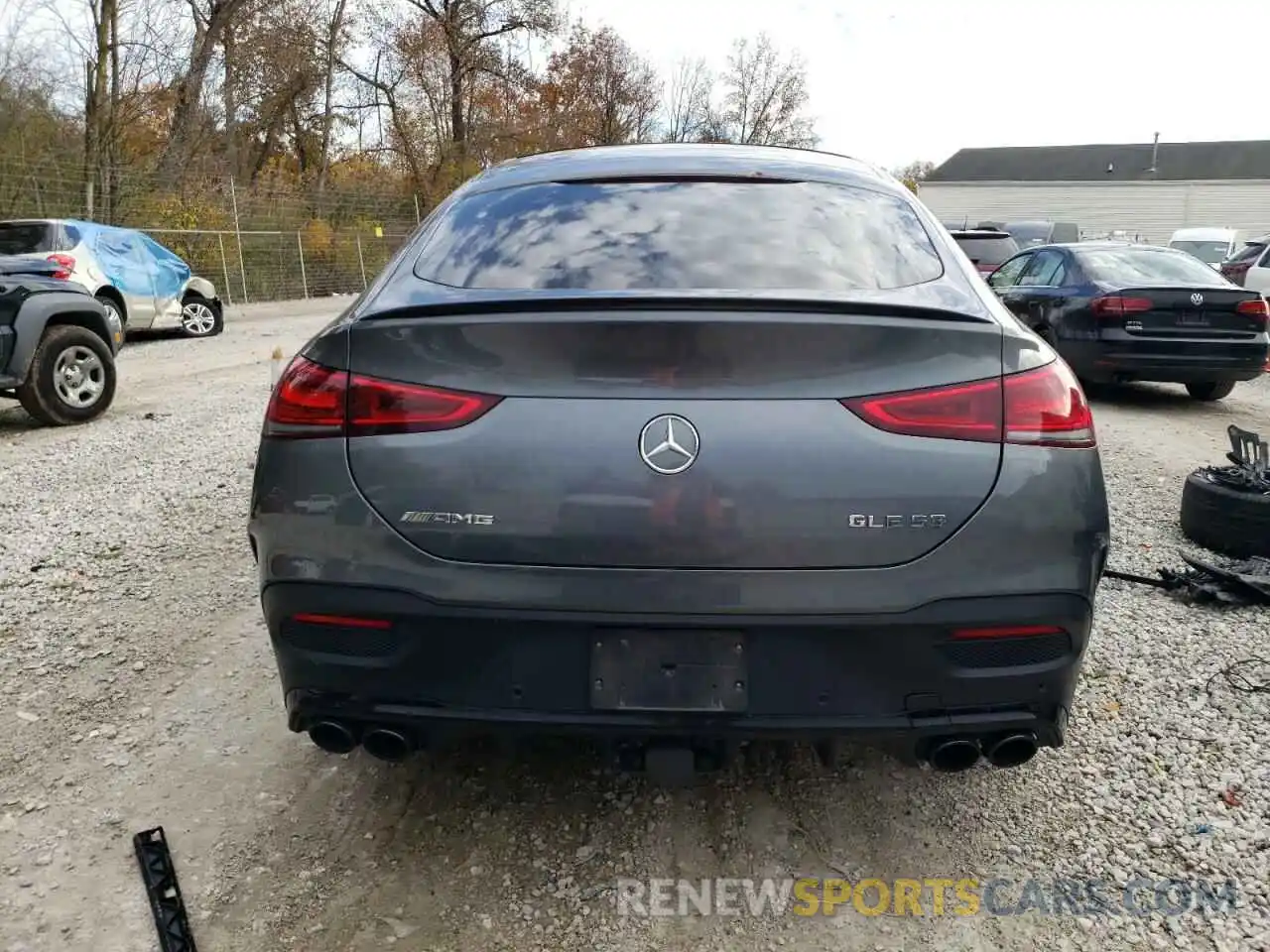 6 Photograph of a damaged car 4JGFD6BB4MA505969 MERCEDES-BENZ GLE-CLASS 2021