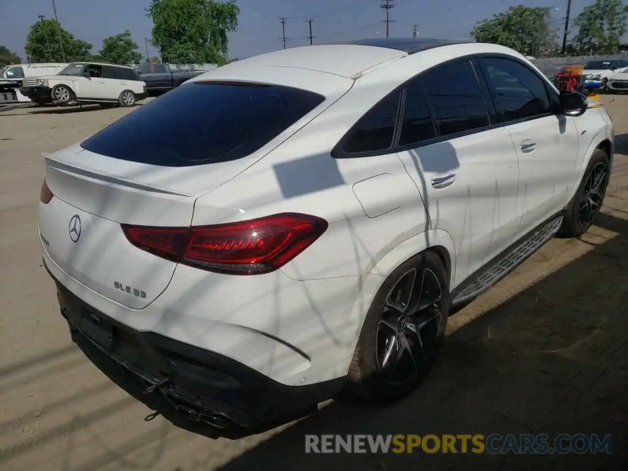 4 Photograph of a damaged car 4JGFD6BB5MA197890 MERCEDES-BENZ GLE-CLASS 2021