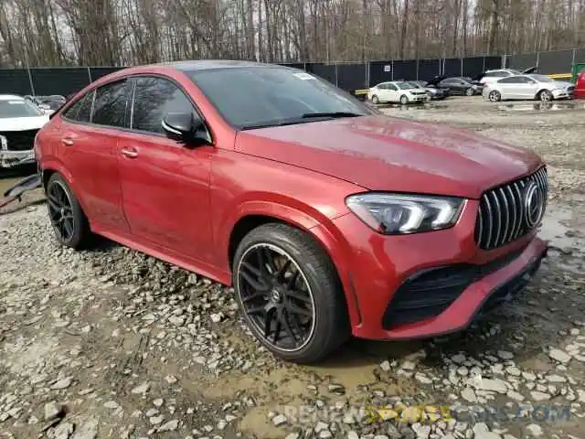 4 Photograph of a damaged car 4JGFD6BB5MA293857 MERCEDES-BENZ GLE-CLASS 2021