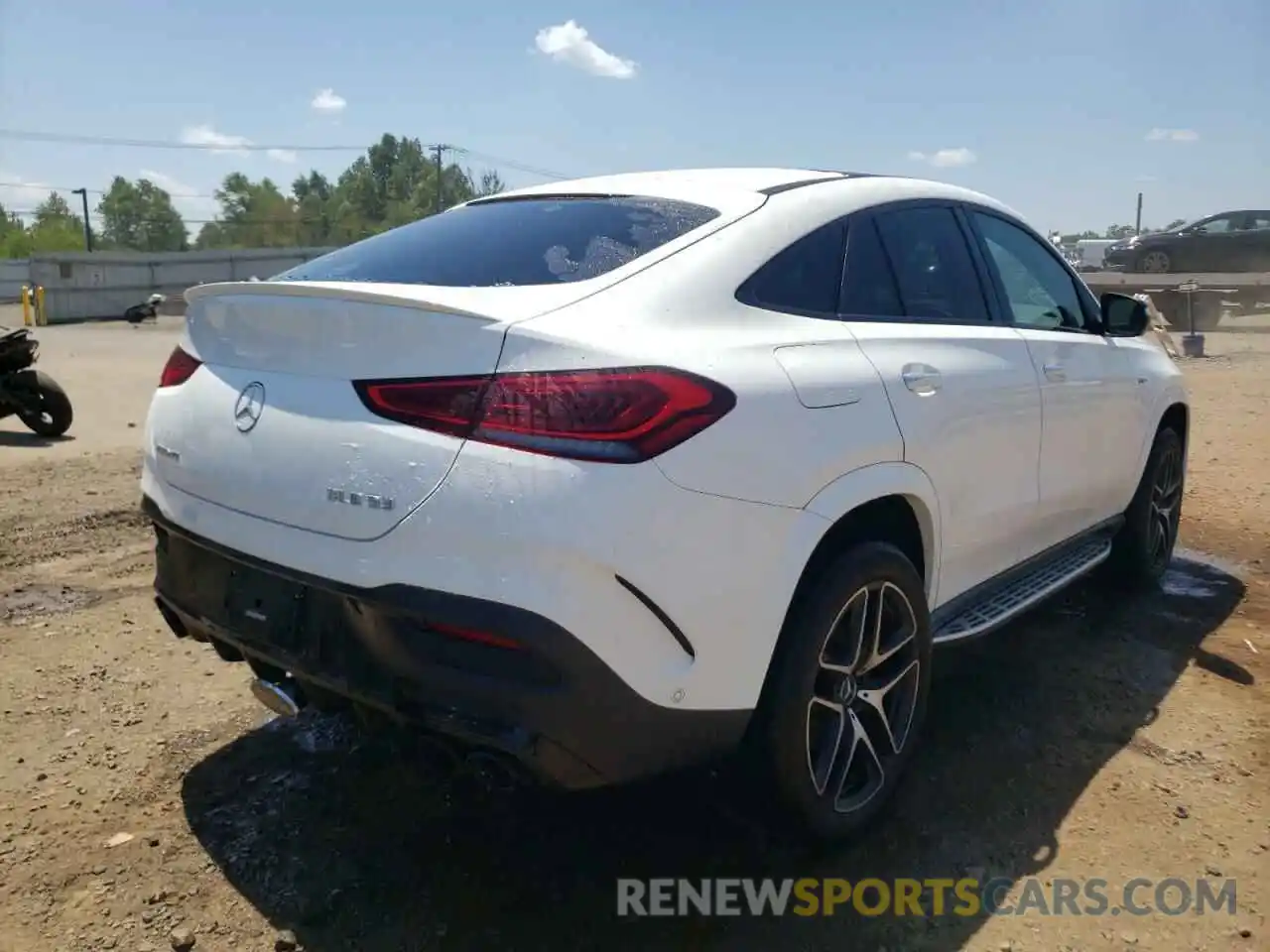 4 Photograph of a damaged car 4JGFD6BB5MA294703 MERCEDES-BENZ GLE-CLASS 2021