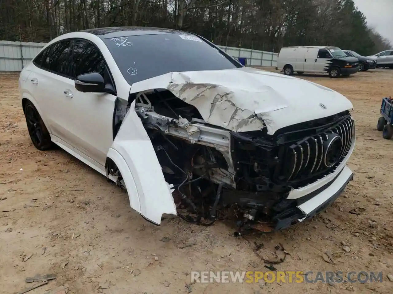 1 Photograph of a damaged car 4JGFD6BB5MA302332 MERCEDES-BENZ GLE-CLASS 2021