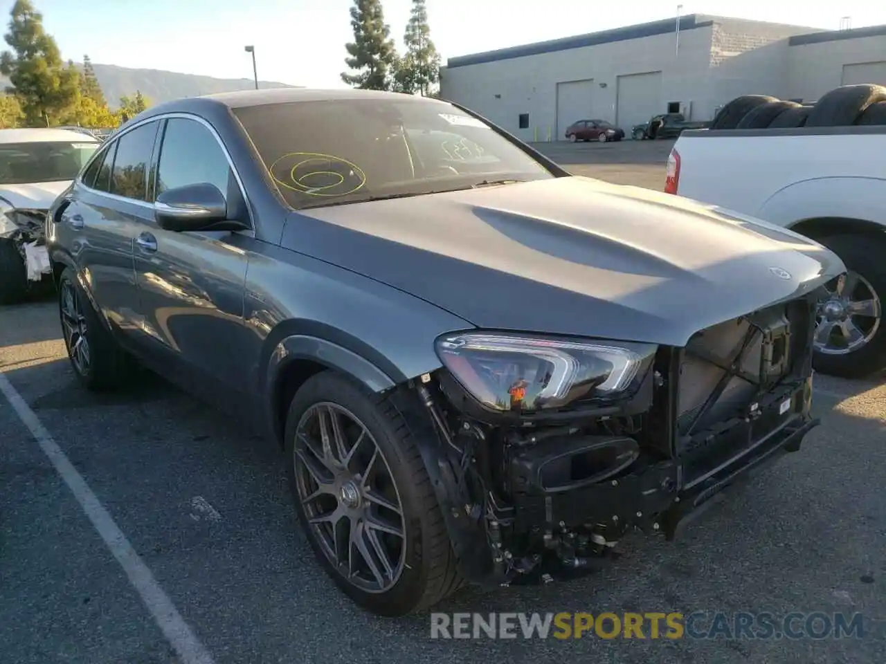 1 Photograph of a damaged car 4JGFD6BB5MA378973 MERCEDES-BENZ GLE-CLASS 2021