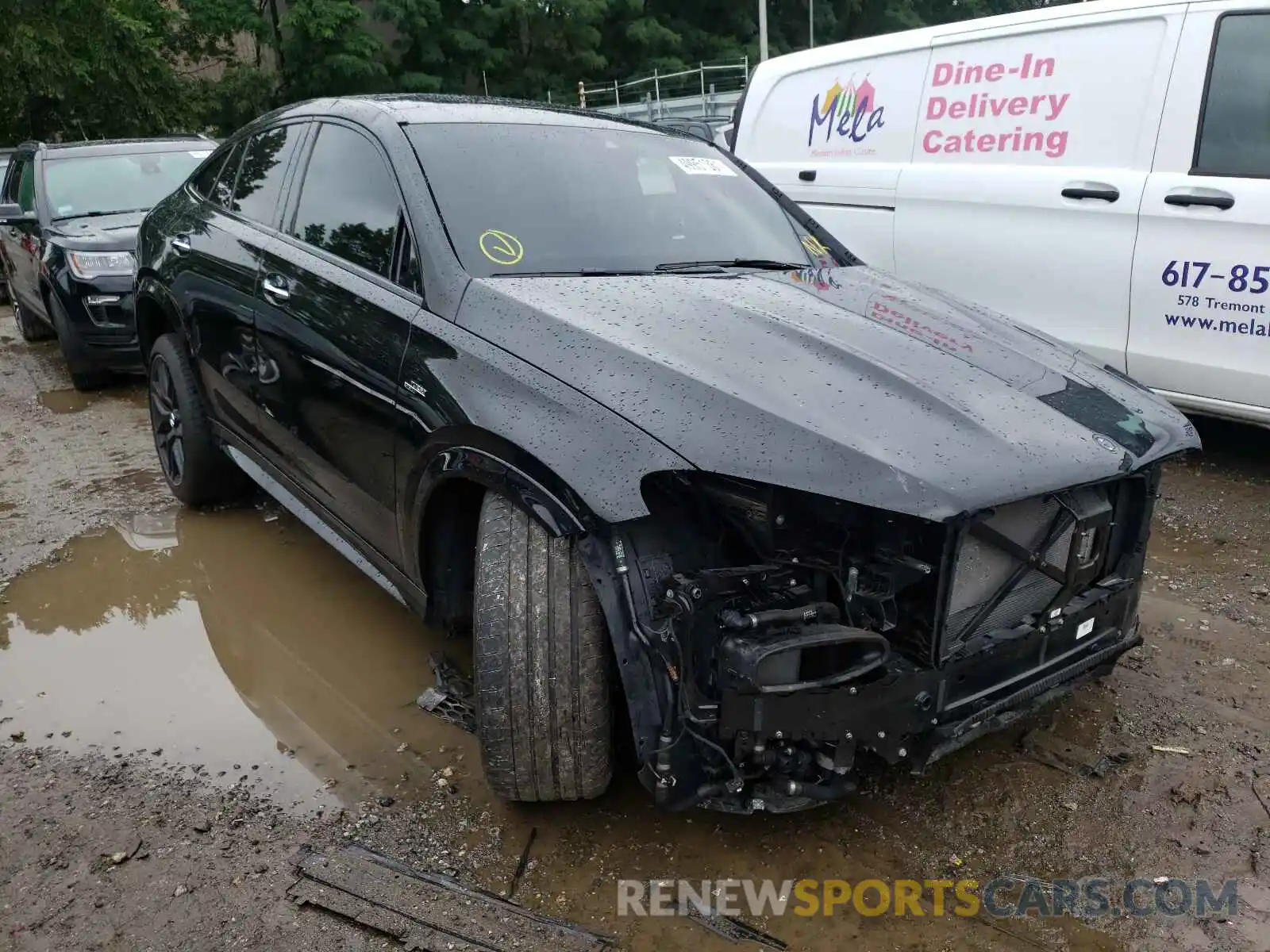 1 Photograph of a damaged car 4JGFD6BB5MA403676 MERCEDES-BENZ GLE-CLASS 2021