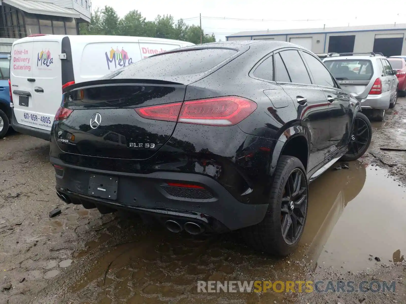 4 Photograph of a damaged car 4JGFD6BB5MA403676 MERCEDES-BENZ GLE-CLASS 2021