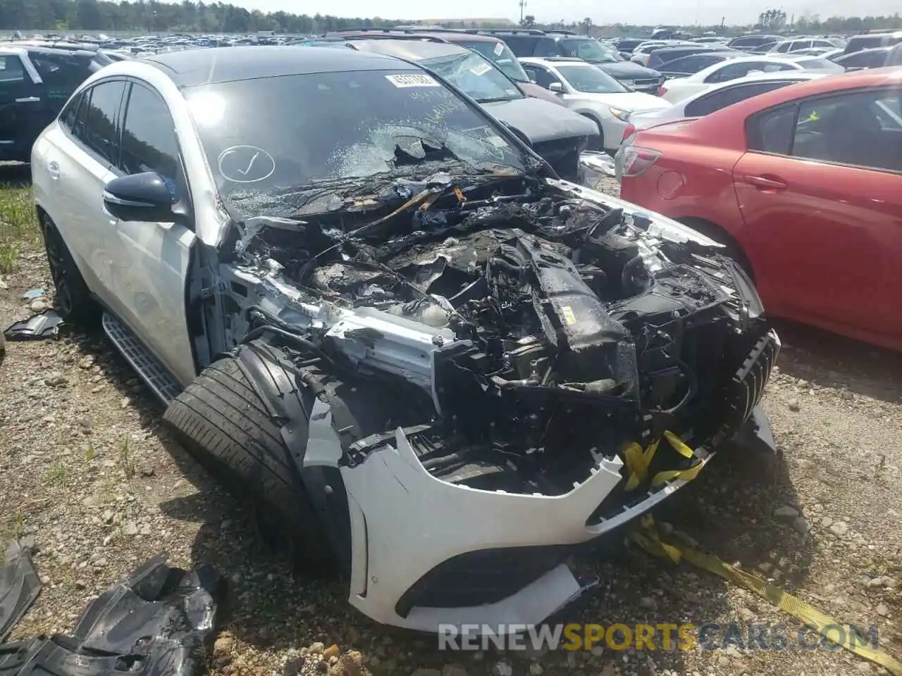 1 Photograph of a damaged car 4JGFD6BB5MA429582 MERCEDES-BENZ GLE-CLASS 2021