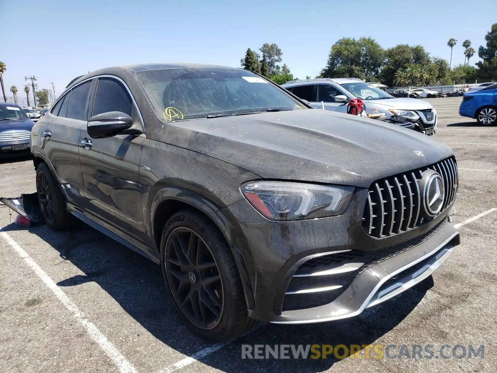 1 Photograph of a damaged car 4JGFD6BB6MA298775 MERCEDES-BENZ GLE-CLASS 2021