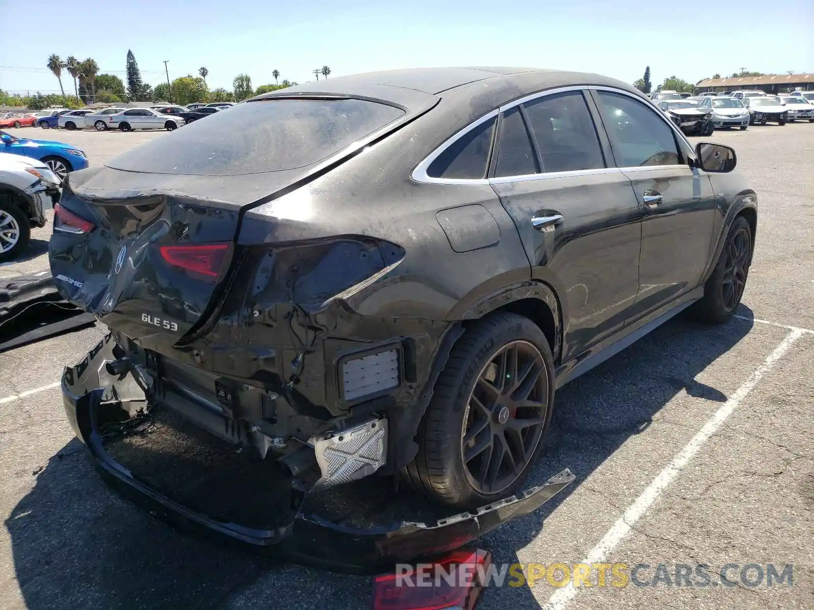 4 Photograph of a damaged car 4JGFD6BB6MA298775 MERCEDES-BENZ GLE-CLASS 2021