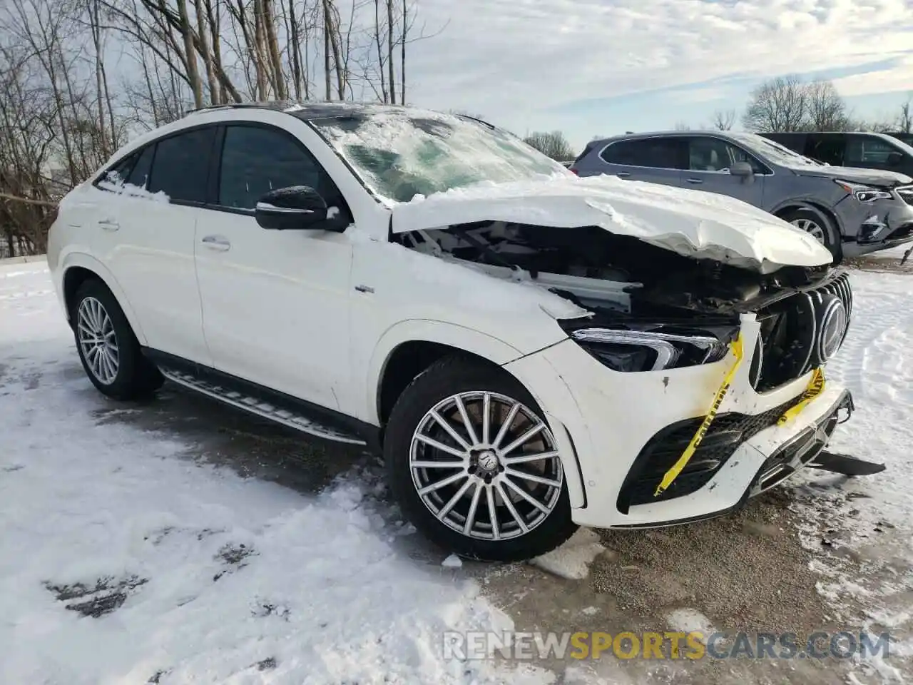 1 Photograph of a damaged car 4JGFD6BB6MA390470 MERCEDES-BENZ GLE-CLASS 2021