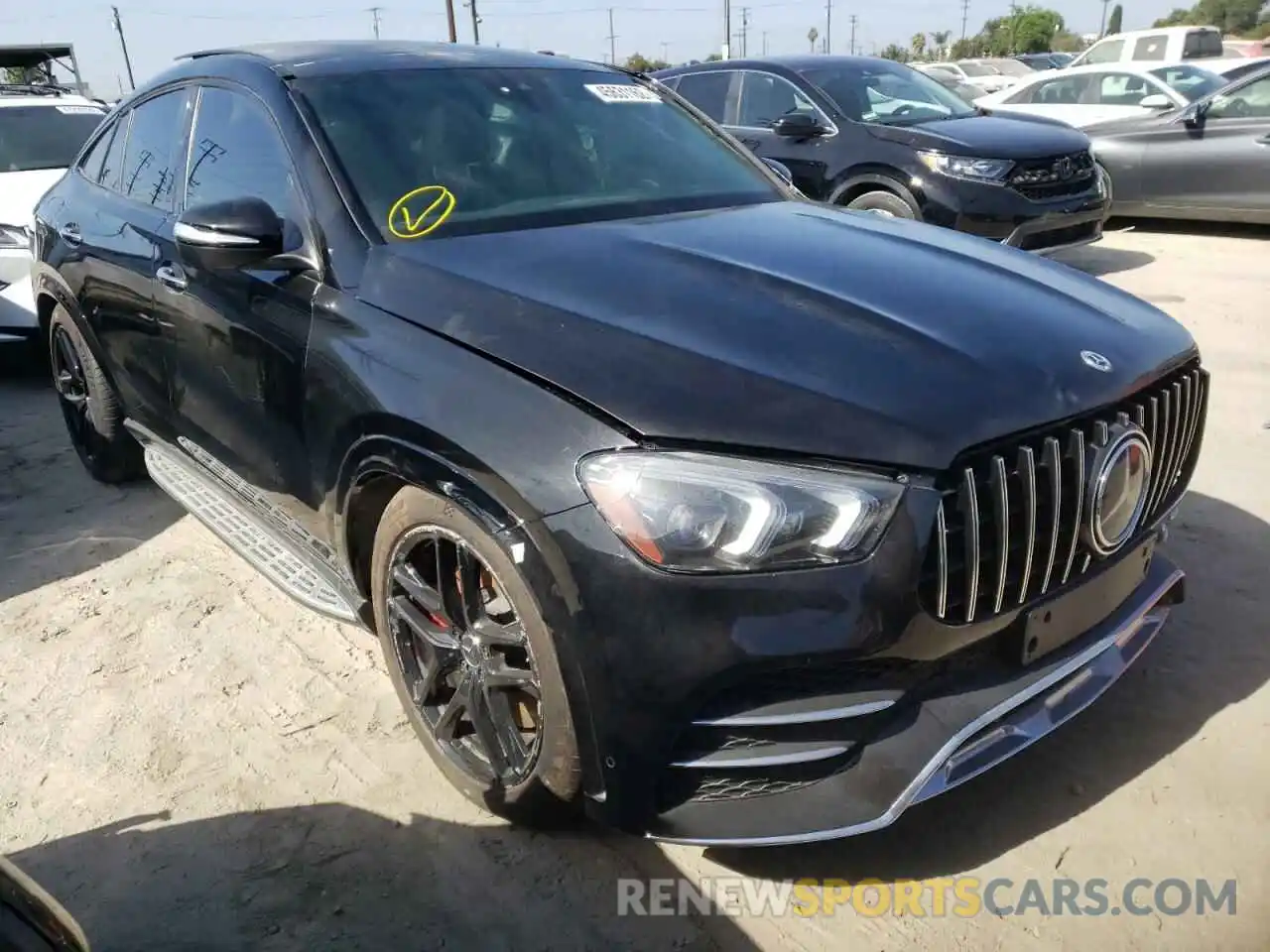 1 Photograph of a damaged car 4JGFD6BB7MA207285 MERCEDES-BENZ GLE-CLASS 2021