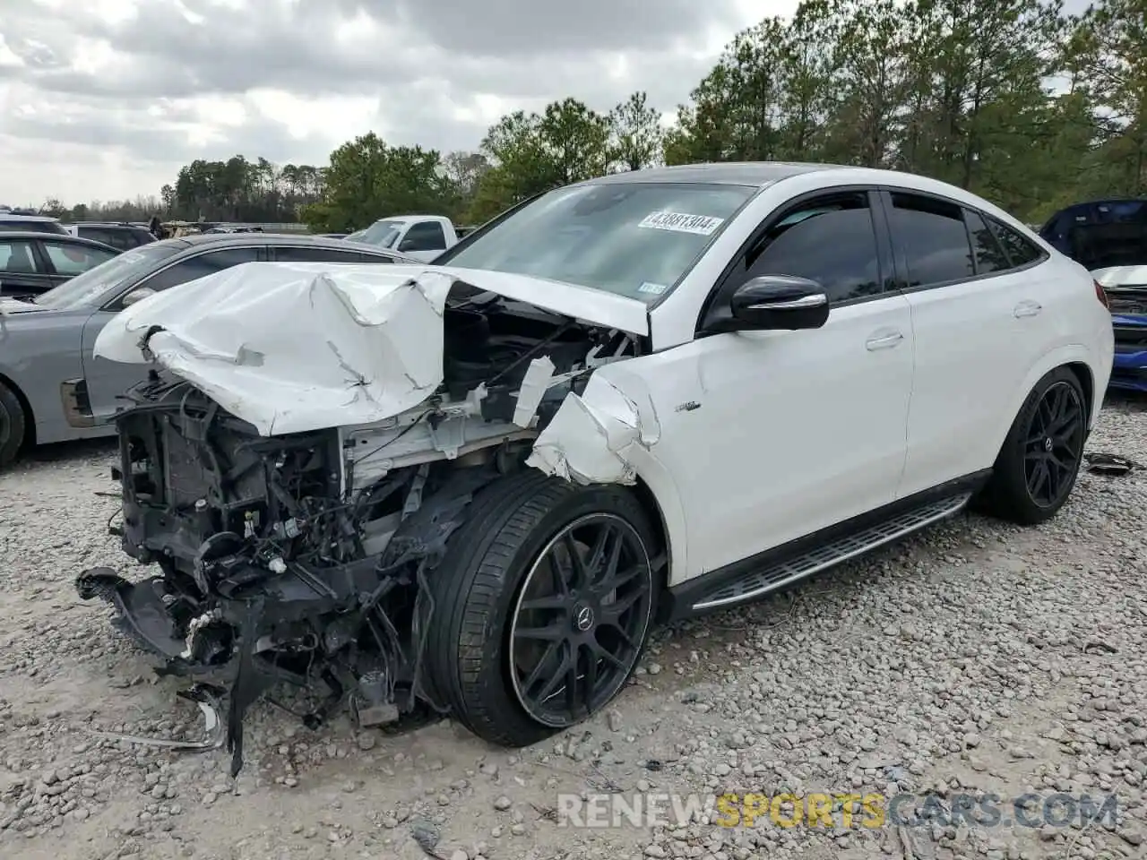 1 Photograph of a damaged car 4JGFD6BB7MA322890 MERCEDES-BENZ GLE-CLASS 2021