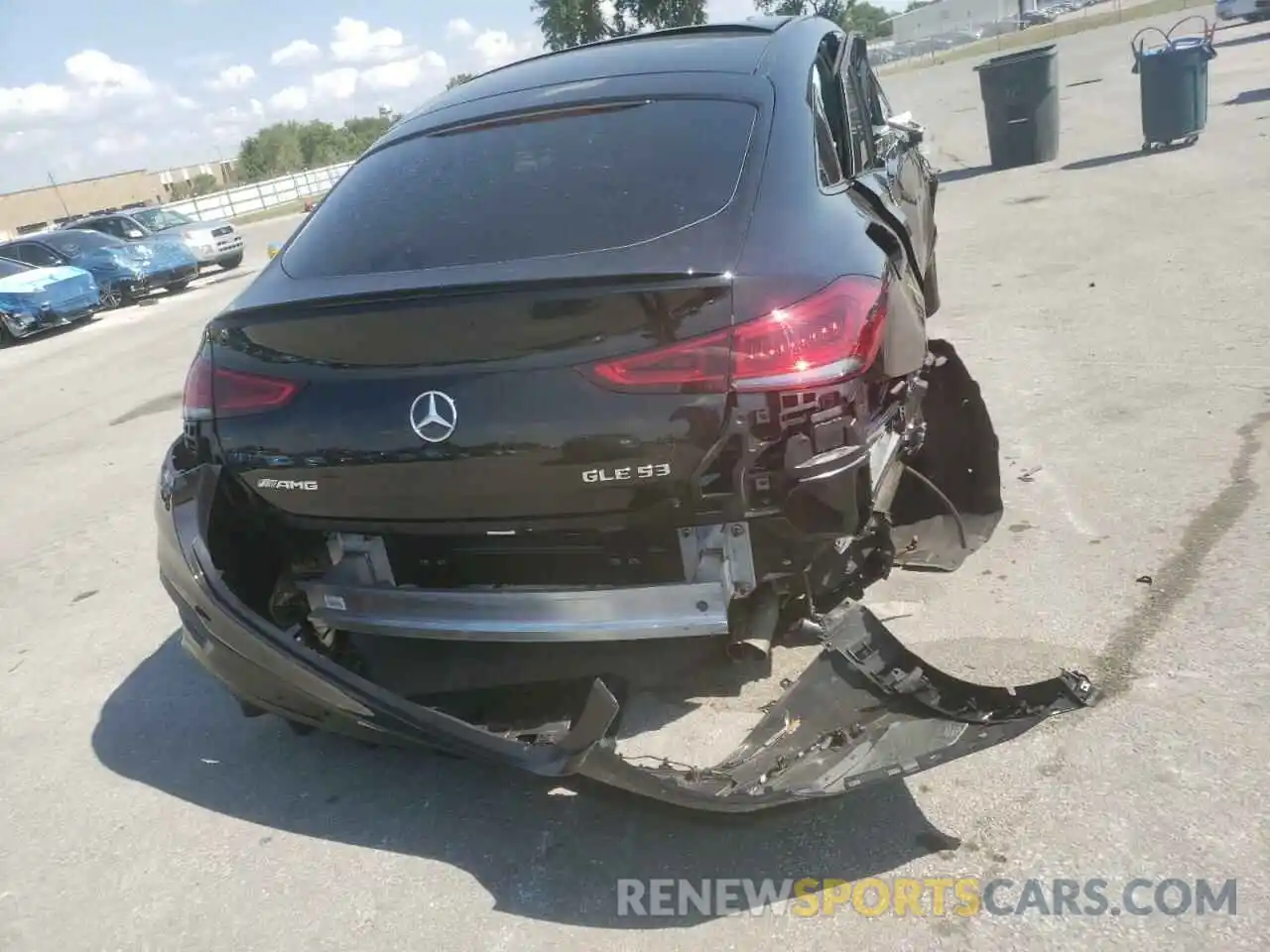 9 Photograph of a damaged car 4JGFD6BB7MA396777 MERCEDES-BENZ GLE-CLASS 2021