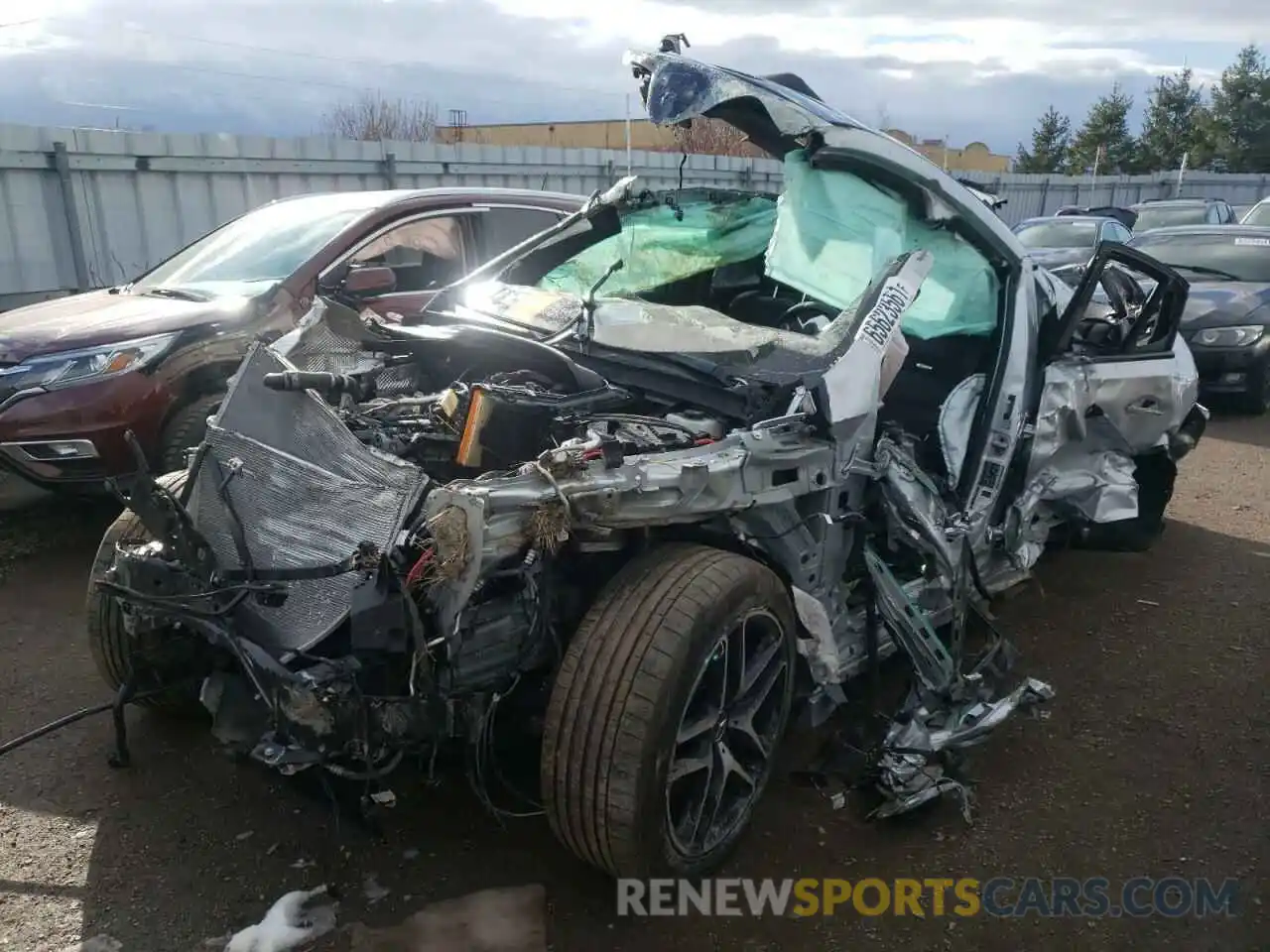 2 Photograph of a damaged car 4JGFD6BB7MA430040 MERCEDES-BENZ GLE-CLASS 2021