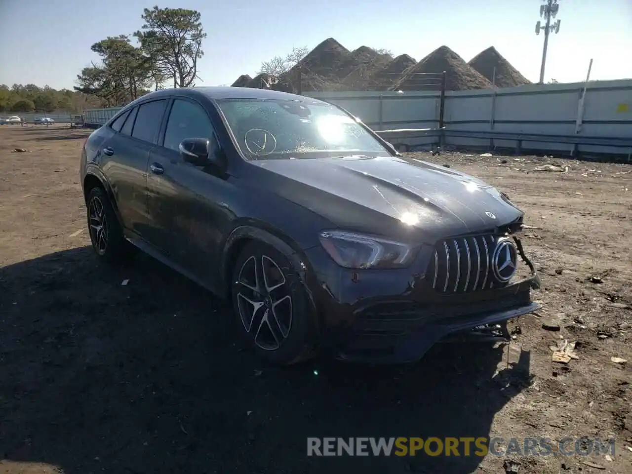 1 Photograph of a damaged car 4JGFD6BB7MA435531 MERCEDES-BENZ GLE-CLASS 2021