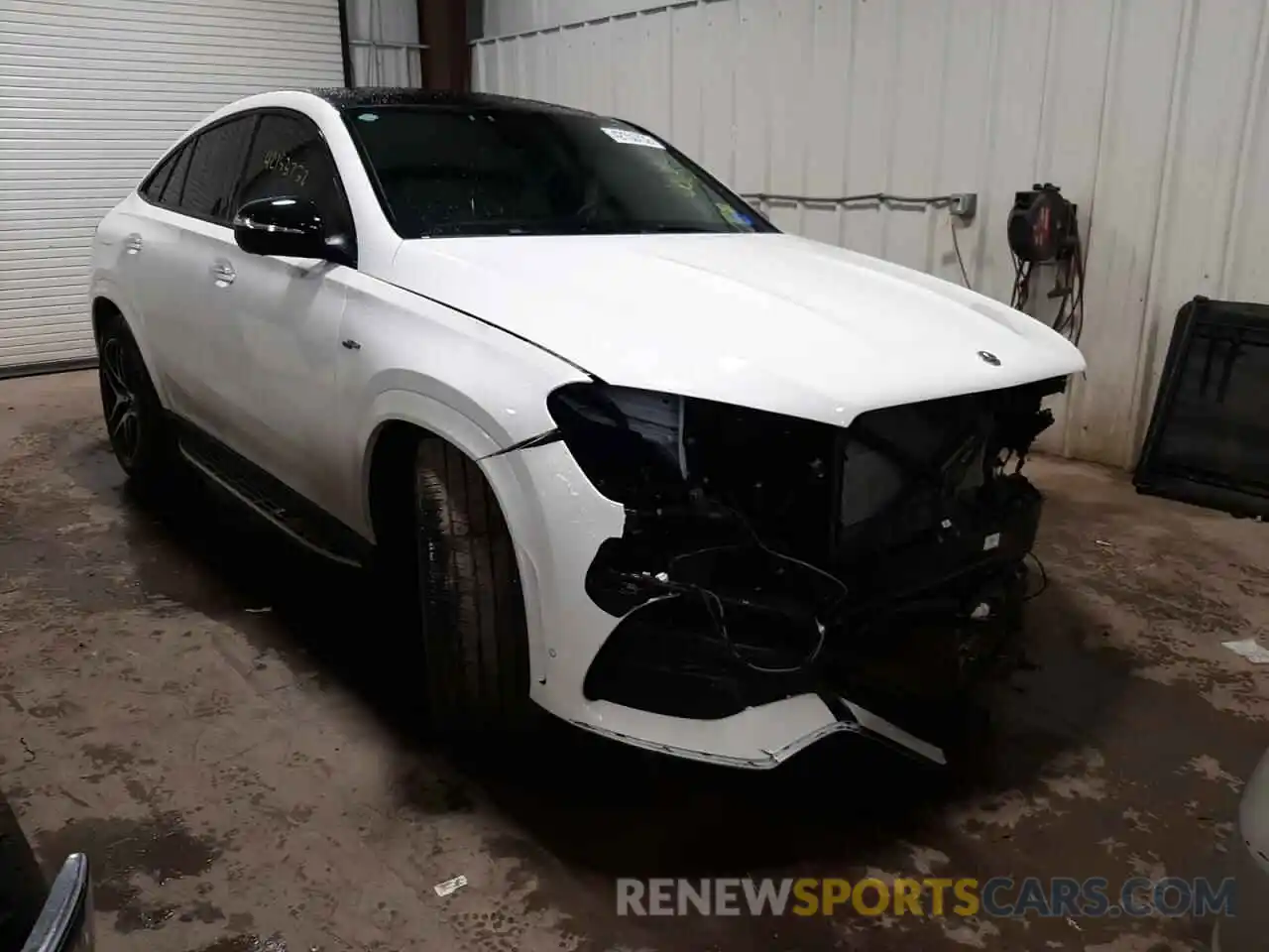 1 Photograph of a damaged car 4JGFD6BB7MA476449 MERCEDES-BENZ GLE-CLASS 2021