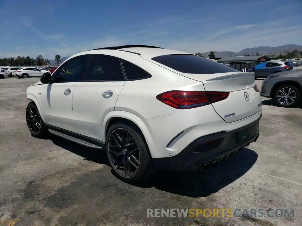 3 Photograph of a damaged car 4JGFD6BB8MA429477 MERCEDES-BENZ GLE-CLASS 2021