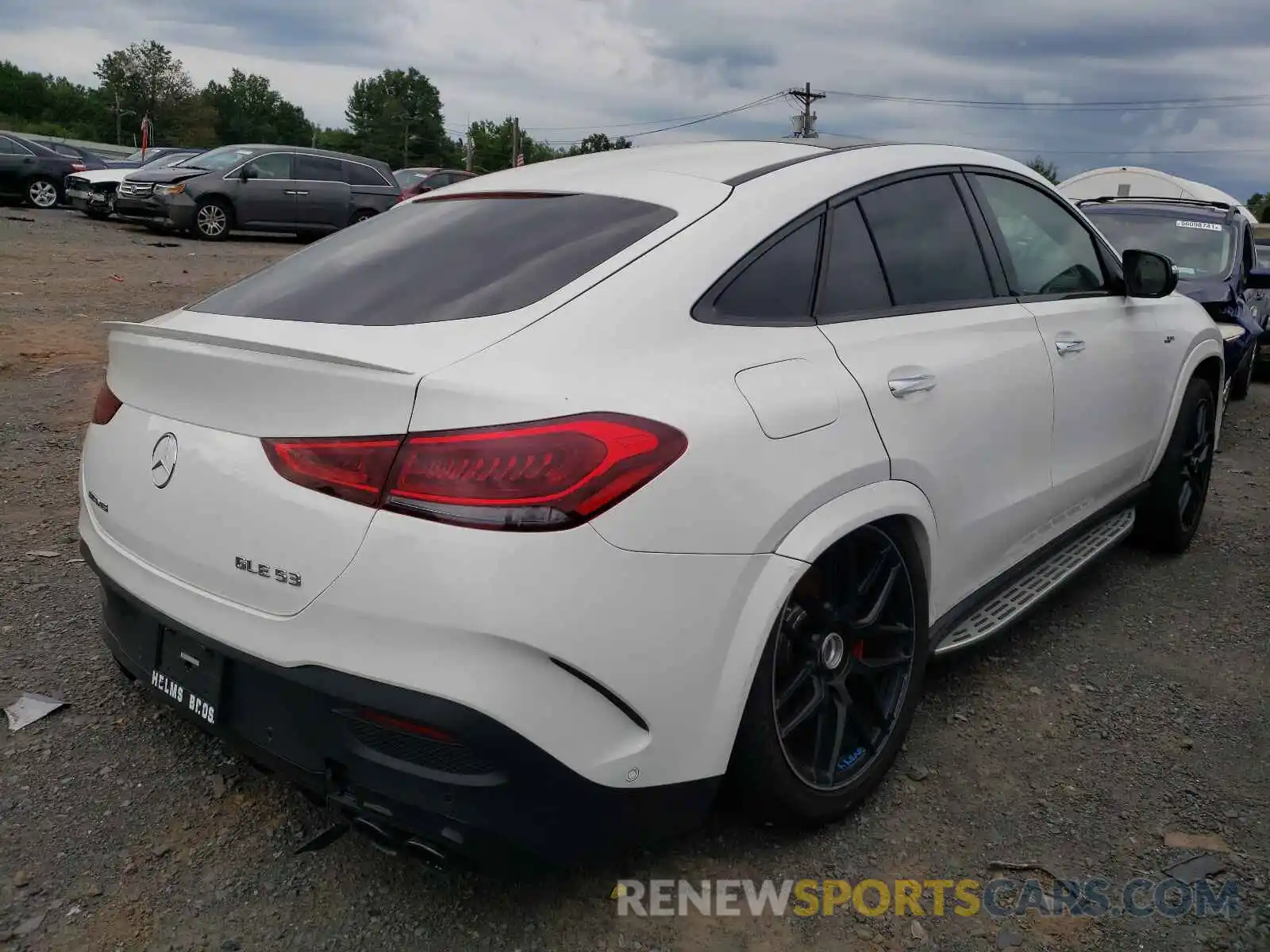 4 Photograph of a damaged car 4JGFD6BB9MA295031 MERCEDES-BENZ GLE-CLASS 2021