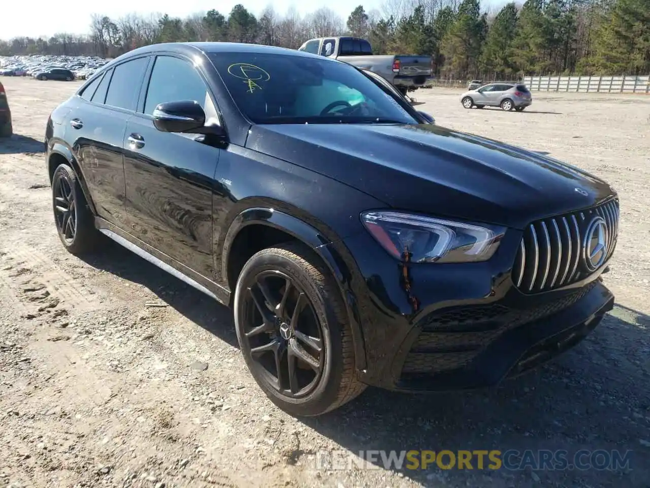 1 Photograph of a damaged car 4JGFD6BB9MA381150 MERCEDES-BENZ GLE-CLASS 2021