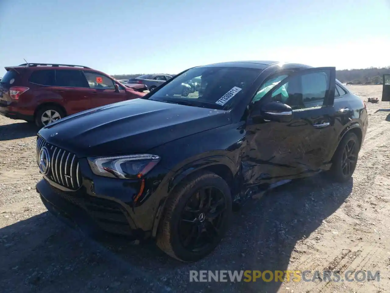 2 Photograph of a damaged car 4JGFD6BB9MA381150 MERCEDES-BENZ GLE-CLASS 2021