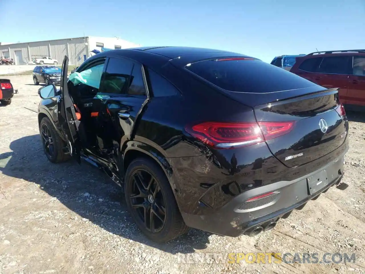 3 Photograph of a damaged car 4JGFD6BB9MA381150 MERCEDES-BENZ GLE-CLASS 2021