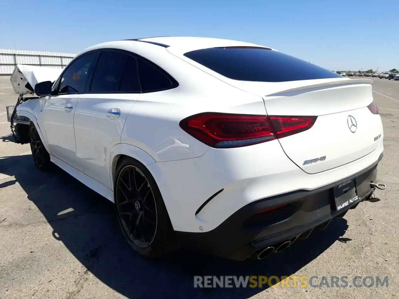 3 Photograph of a damaged car 4JGFD6BB9MA394383 MERCEDES-BENZ GLE-CLASS 2021