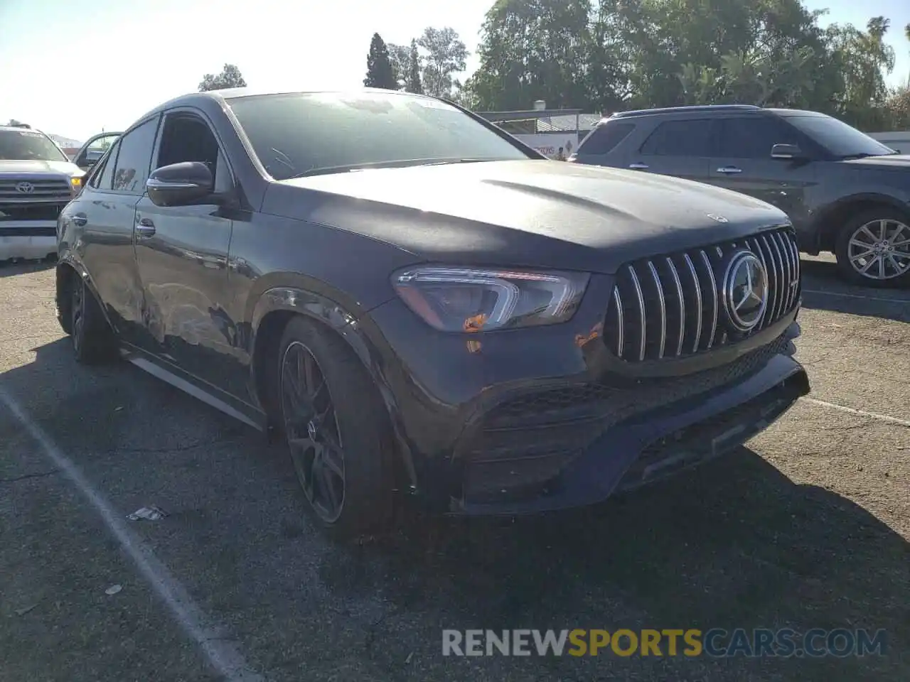 1 Photograph of a damaged car 4JGFD6BB9MA399616 MERCEDES-BENZ GLE-CLASS 2021