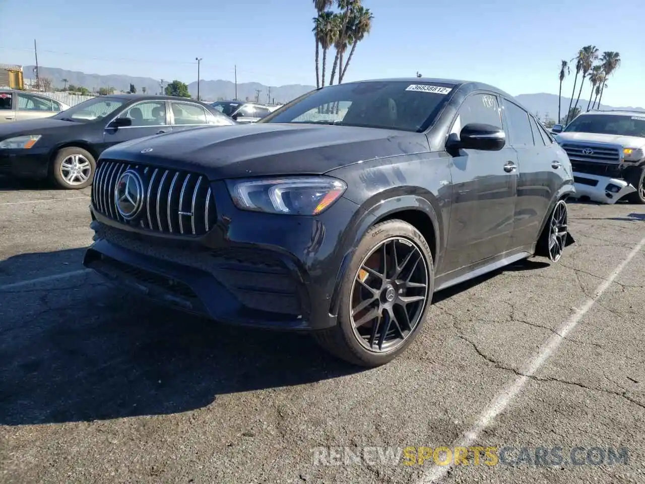 2 Photograph of a damaged car 4JGFD6BB9MA399616 MERCEDES-BENZ GLE-CLASS 2021