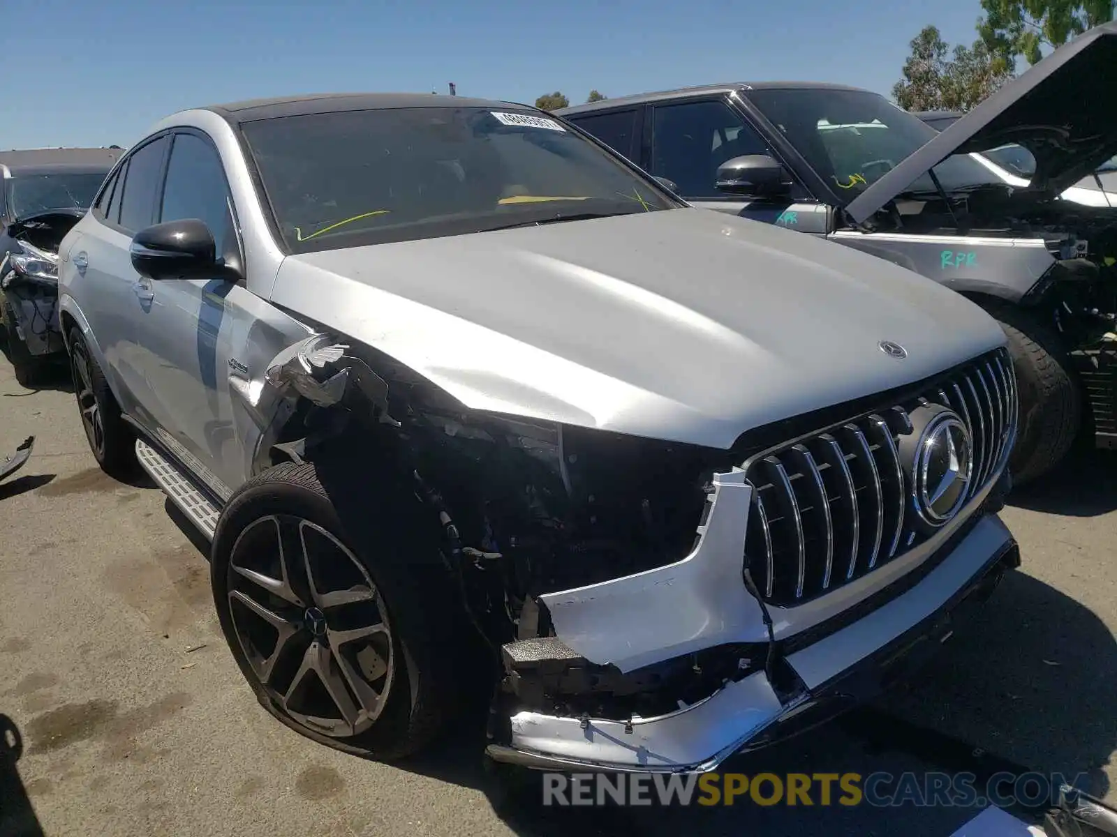 1 Photograph of a damaged car 4JGFD6BB9MA447051 MERCEDES-BENZ GLE-CLASS 2021