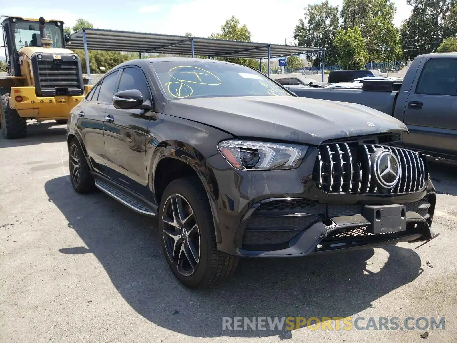 1 Photograph of a damaged car 4JGFD6BBXMA219320 MERCEDES-BENZ GLE-CLASS 2021