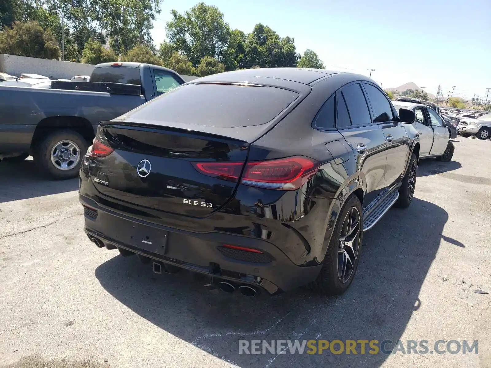 4 Photograph of a damaged car 4JGFD6BBXMA219320 MERCEDES-BENZ GLE-CLASS 2021