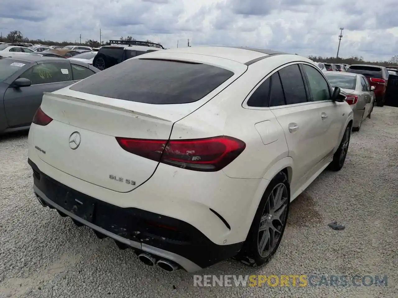 4 Photograph of a damaged car 4JGFD6BBXMA222833 MERCEDES-BENZ GLE-CLASS 2021