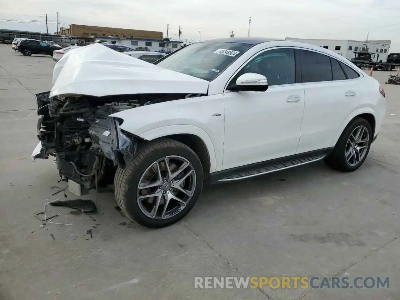 1 Photograph of a damaged car 4JGFD6BBXMA352305 MERCEDES-BENZ GLE-CLASS 2021