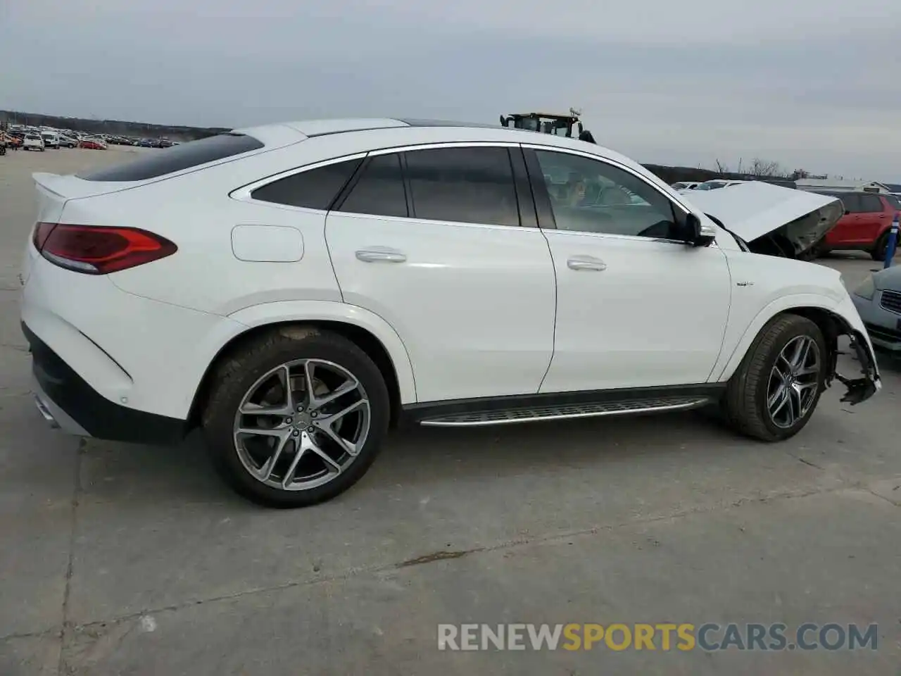 3 Photograph of a damaged car 4JGFD6BBXMA352305 MERCEDES-BENZ GLE-CLASS 2021