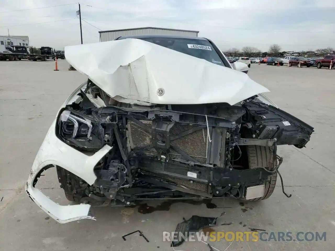 5 Photograph of a damaged car 4JGFD6BBXMA352305 MERCEDES-BENZ GLE-CLASS 2021