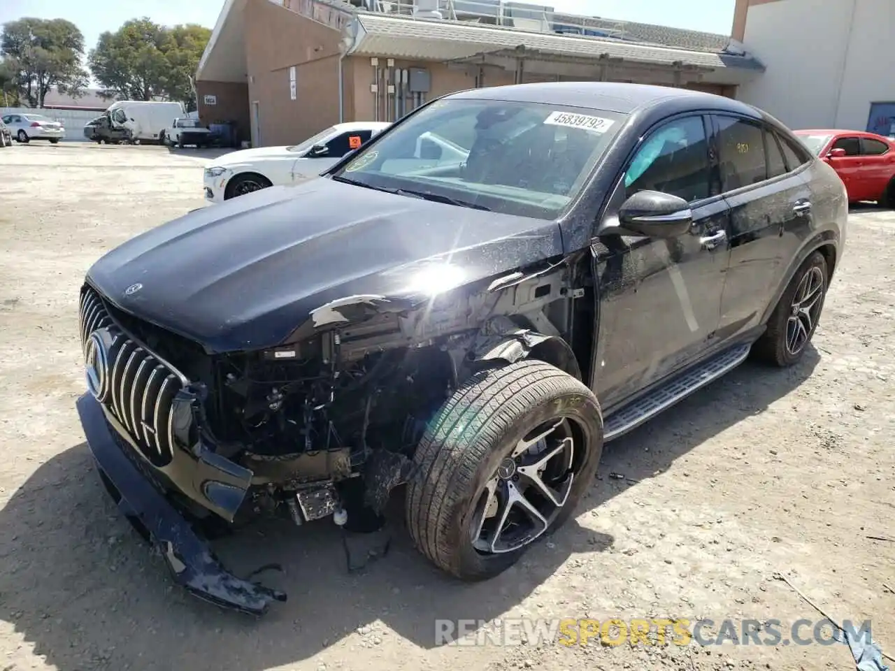 2 Photograph of a damaged car 4JGFD6BBXMA465400 MERCEDES-BENZ GLE-CLASS 2021