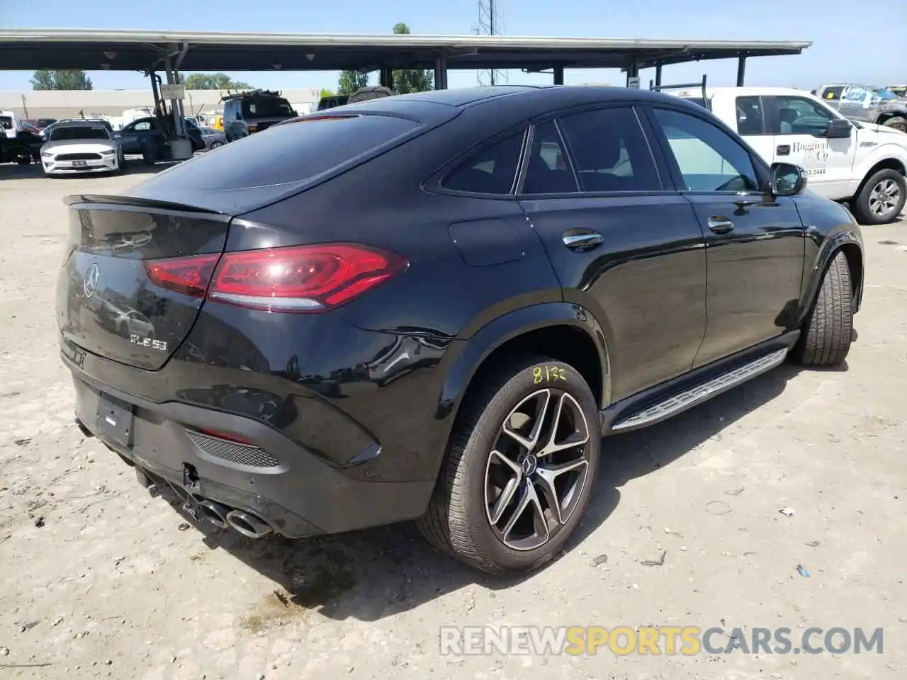 4 Photograph of a damaged car 4JGFD6BBXMA465400 MERCEDES-BENZ GLE-CLASS 2021