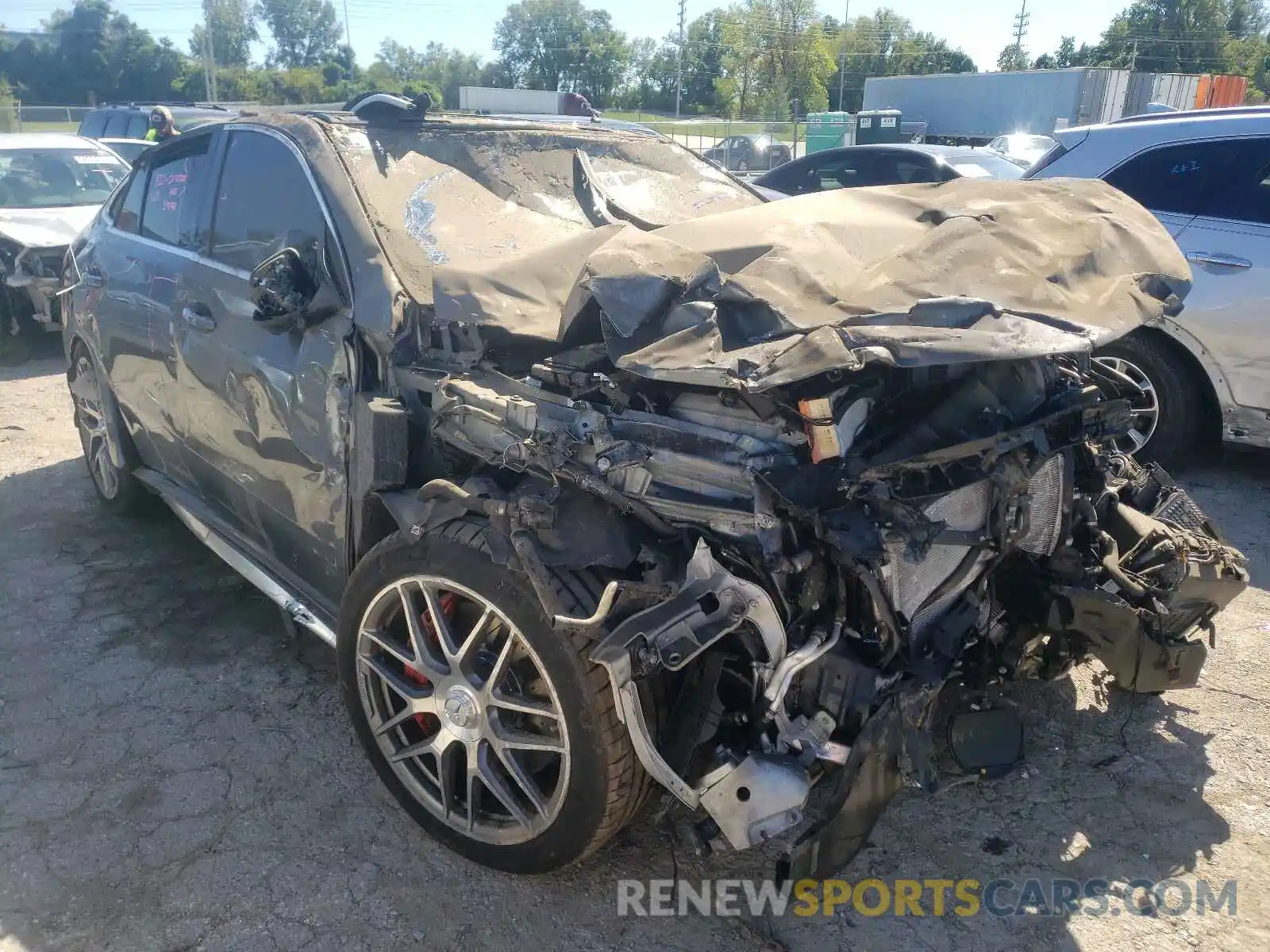 1 Photograph of a damaged car 4JGFD8KB1MA461179 MERCEDES-BENZ GLE-CLASS 2021