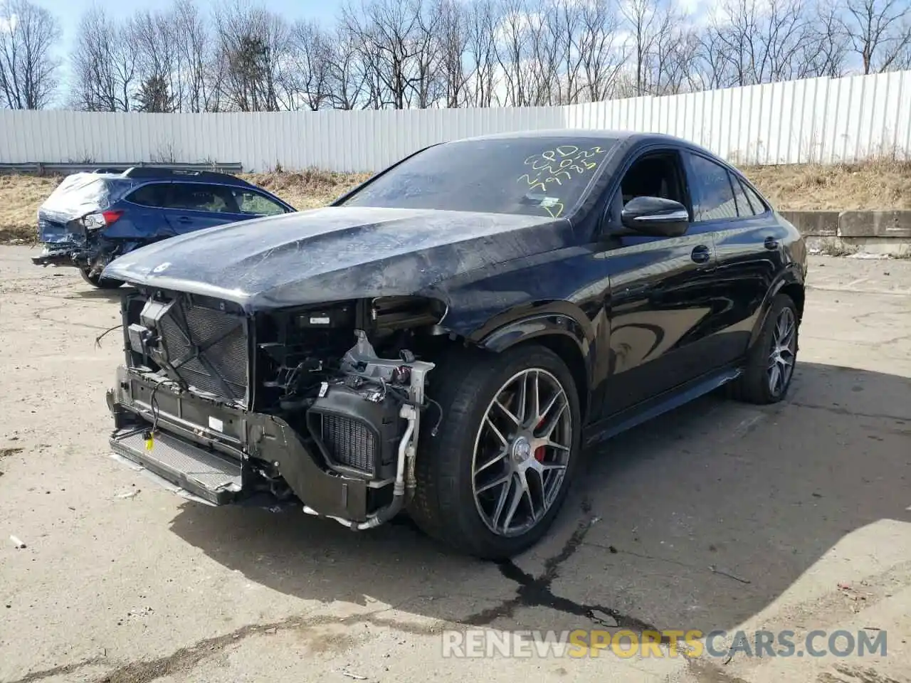 2 Photograph of a damaged car 4JGFD8KB4MA379785 MERCEDES-BENZ GLE-CLASS 2021