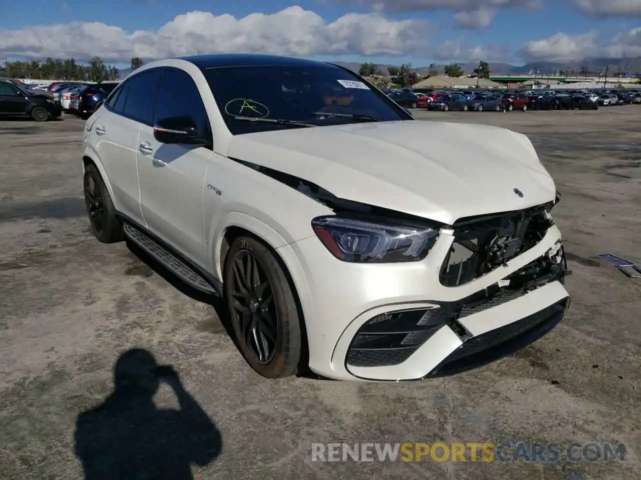 1 Photograph of a damaged car 4JGFD8KB5MA385059 MERCEDES-BENZ GLE-CLASS 2021