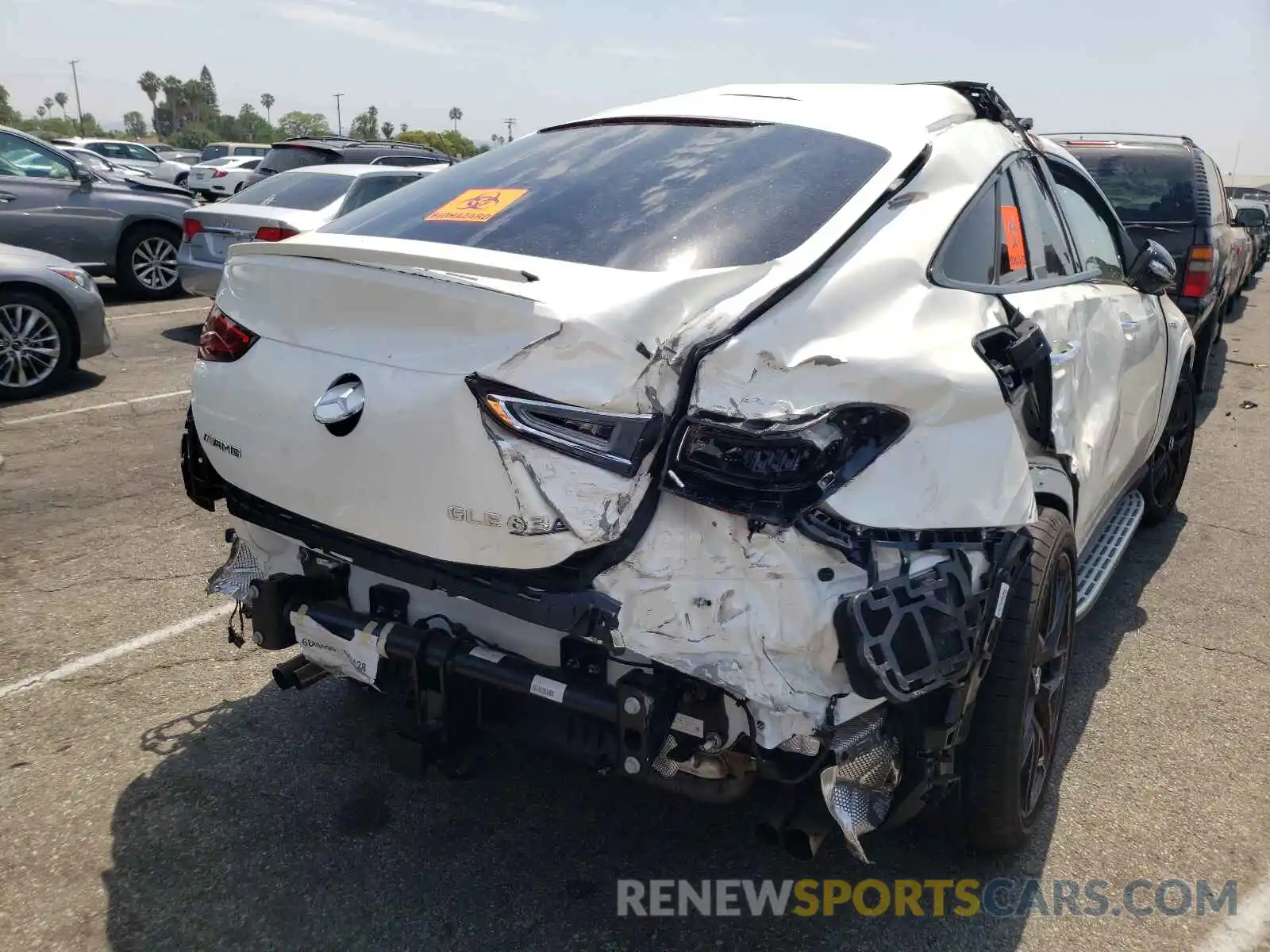 4 Photograph of a damaged car 4JGFD8KBXMA399409 MERCEDES-BENZ GLE-CLASS 2021