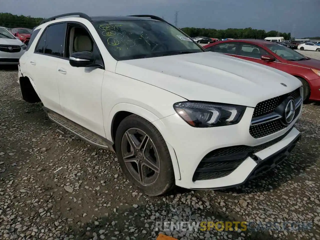 1 Photograph of a damaged car 4JGFB4JB4NA627616 MERCEDES-BENZ GLE-CLASS 2022