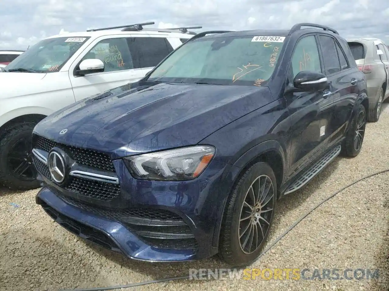 2 Photograph of a damaged car 4JGFB4JB5NA607732 MERCEDES-BENZ GLE-CLASS 2022