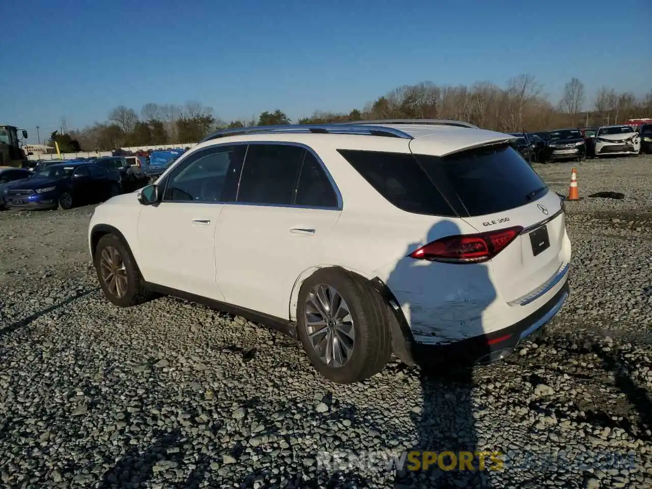 2 Photograph of a damaged car 4JGFB4JBXNA591754 MERCEDES-BENZ GLE-CLASS 2022