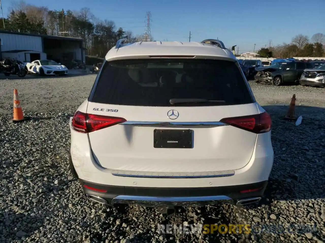 6 Photograph of a damaged car 4JGFB4JBXNA591754 MERCEDES-BENZ GLE-CLASS 2022