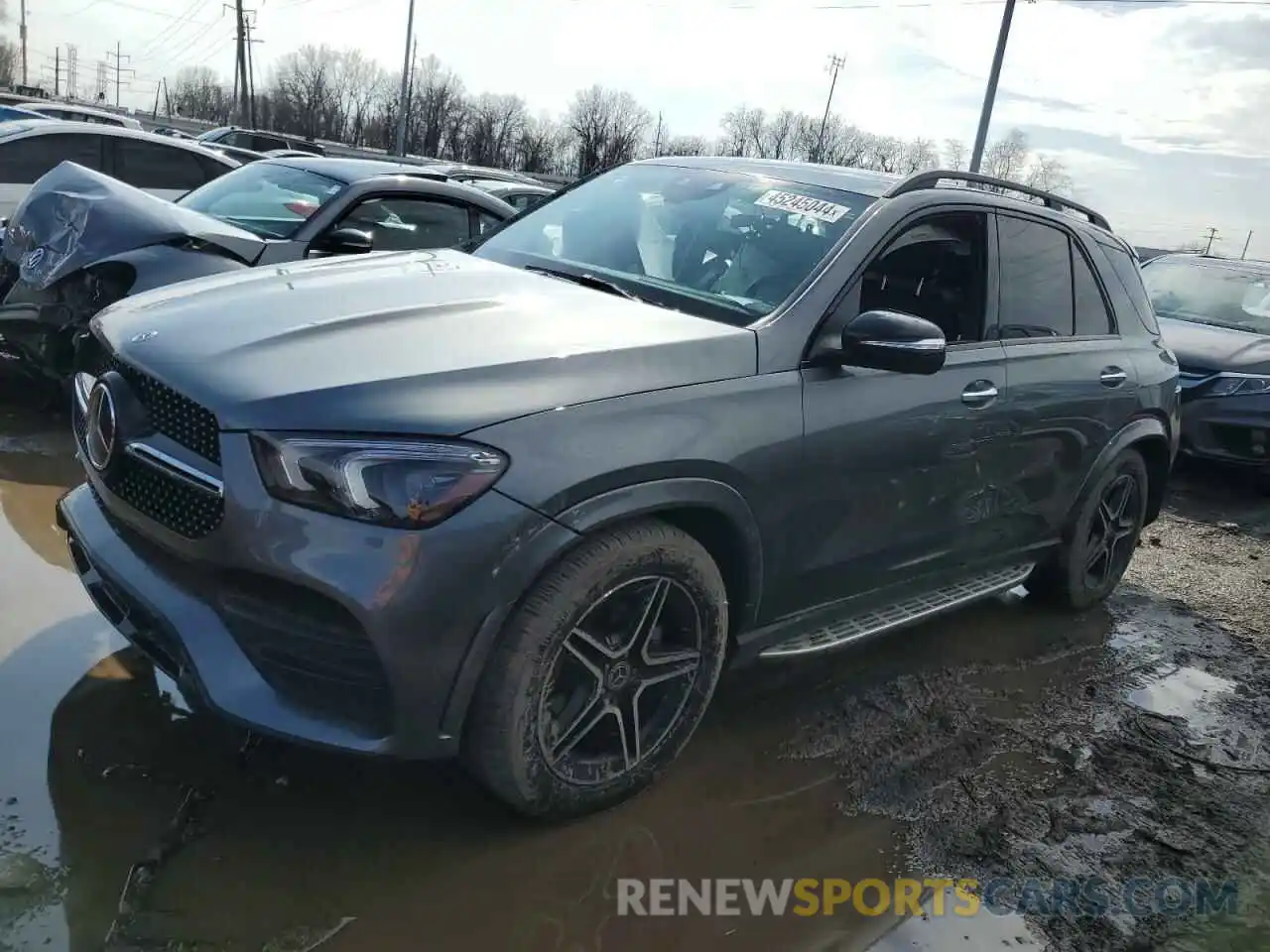 1 Photograph of a damaged car 4JGFB4KB0NA685317 MERCEDES-BENZ GLE-CLASS 2022