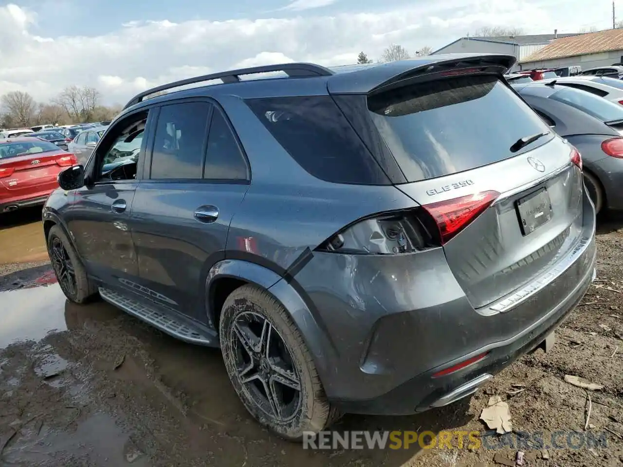 2 Photograph of a damaged car 4JGFB4KB0NA685317 MERCEDES-BENZ GLE-CLASS 2022