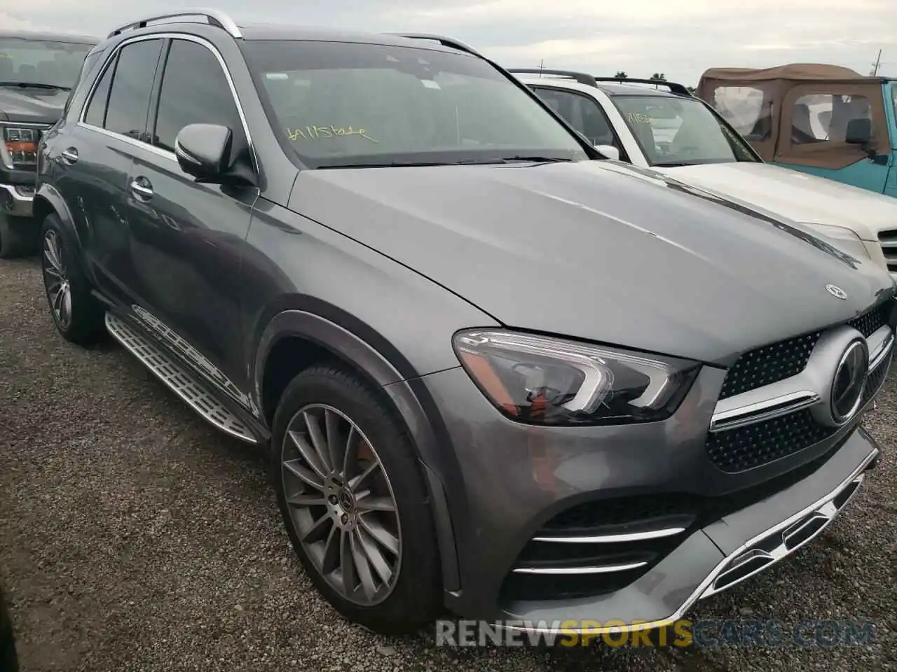 1 Photograph of a damaged car 4JGFB4KB1NA587204 MERCEDES-BENZ GLE-CLASS 2022